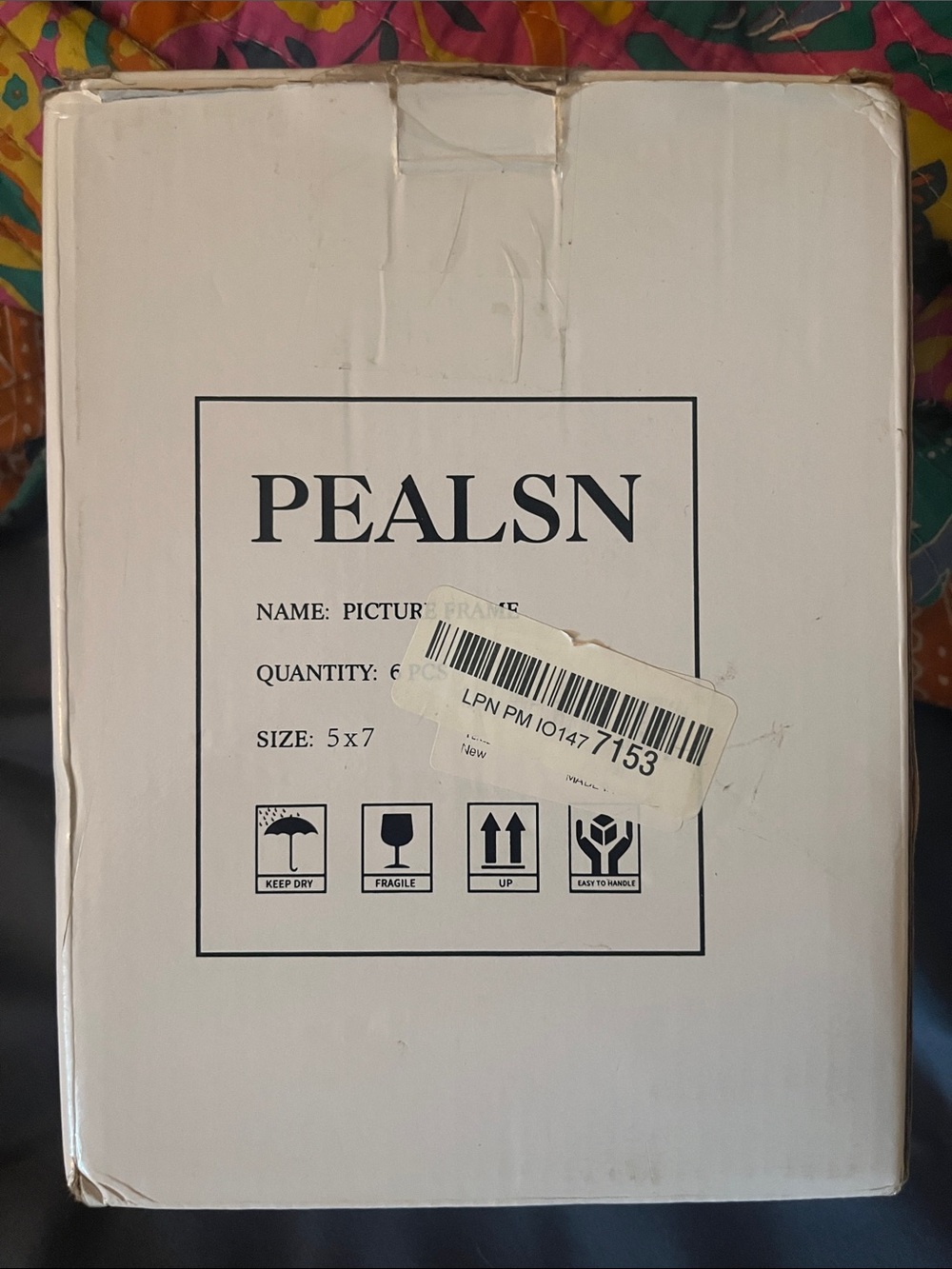 Pealsn 6 Pack 5”x7” Black Picture Frames - Picture 3 of 3